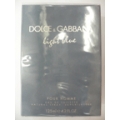 Dolce & Gabbana LIGHT BLUE FOR MAN